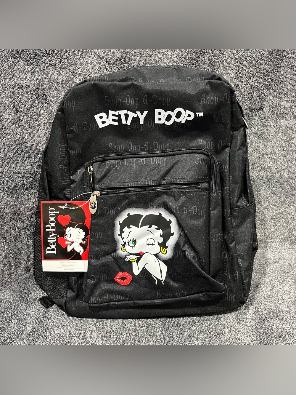 Karriage-Mate Betty Boop Microfiber Backpack